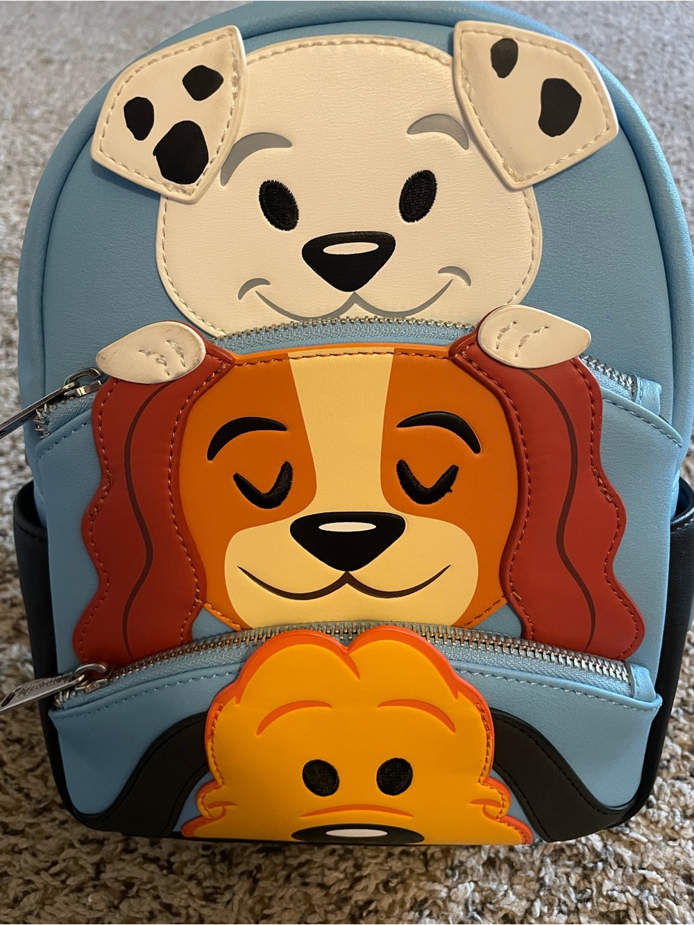 Loungefly Disney Parks Disney Dogs Figural Mini Backpack Rolly Lady Pluto